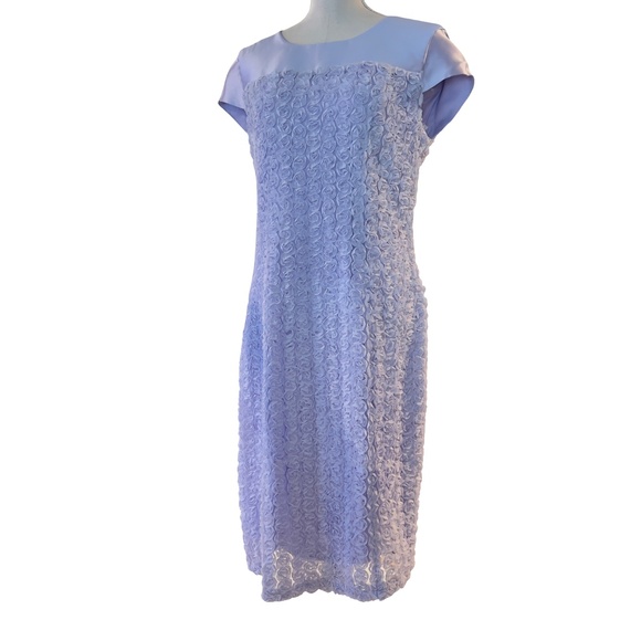 #A299 TALLY TAYLOR TIMELESS GLAMOUR LAVENDER MOTHER OF THE BRIDE 2PC SET NWOT 12 - Picture 4 of 9